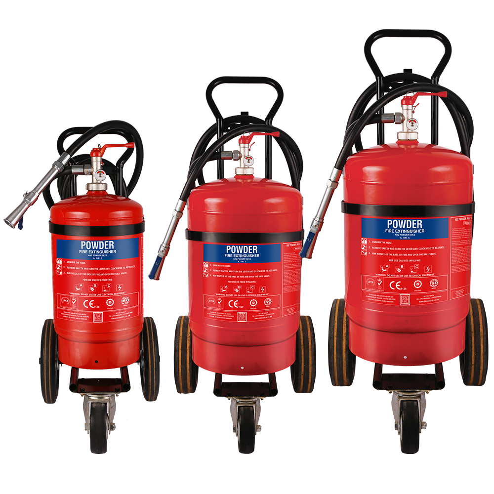 Based Extinguishers (Trolley Mounted) Stored Pressure Type