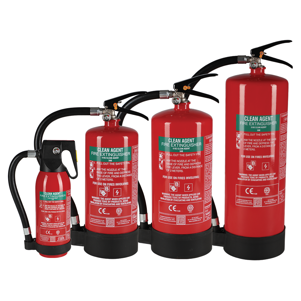 Fluoroketone (FK) Based (Clean Agent) Fire Extinguishers