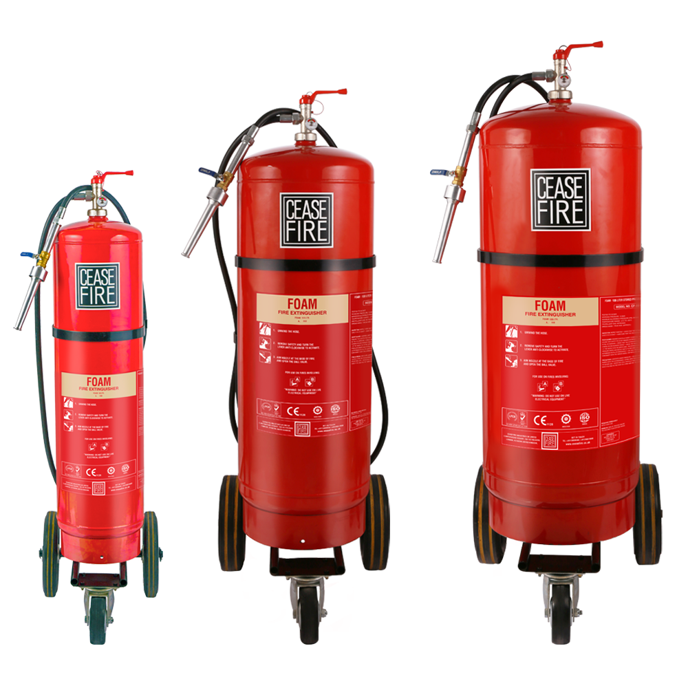 Foam Based Wheeled Fire Extinguishers